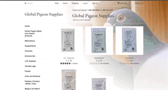 Desktop Screenshot of globalpigeonsupplies.com